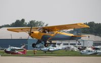 N4745M @ KOSH - Piper PA-11 - by Mark Pasqualino