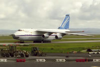 UR-82029 @ NZAA - Antonov An-124-100 Ruslan at Auckland International Airport, November 12 2001. - by Malcolm Clarke