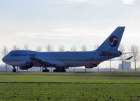 HL7438 @ AMS - Taxi to the gate of Schiphol Airport - by Willem Göebel
