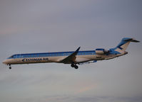 ES-ACD @ AMS - Landing on runway 18C of Schiphol Airport - by Willem Göebel