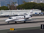 N610QS @ KSMO - N610QS departing from RWY 21 - by Torsten Hoff