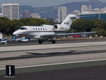 N958QS @ KSMO - N958QS arriving on RWY 21 - by Torsten Hoff