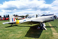 G-BHRD @ EGTC - De Havilland Canada DHC-1 Chipmunk 22 [C1/0843] Cranfield~G 06/07/1986 - by Ray Barber