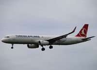 TC-JSE @ AMS - Landing on runway 18C of Amsterdam Airport - by Willem Göebel