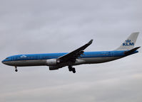 PH-AKD @ EHAM - Landing on runway 18C of Amsterdam Airport - by Willem Göebel