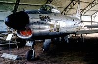 F-421 @ BLL - Billund Museum 16.4.95 - by leo larsen