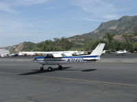 N704UT @ SZP - 1976 Cessna 150M, Continental O-200 100 Hp, taxi - by Doug Robertson