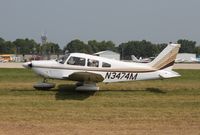 N3474M @ KOSH - Piper PA-28-181 - by Mark Pasqualino