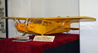 N1334N @ LHV - The Wagner Twin was the idea of Mr. Harold Wagner; the machine incorporated the fuselages of a Piper J-3 Cub and PA-11 Cub Special.  This is a model at the Piper Aviation Museum; the original was destroyed in 1957. - by Daniel L. Berek