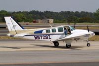N6729Z @ KPDK - Beech 58 Baron [TH-1109] Atlanta-Dekalb Peachtree~N 22/04/2010 - by Ray Barber