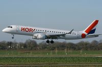 F-HBLD @ LFRB - Embraer ERJ-190-100LR, On final rwy 25L, Brest-Bretagne airport (LFRB-BES) - by Yves-Q