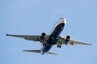 EI-EVV @ LIEE - On approach to Cagliari airport, Sardinia. - by Jonathan Allen