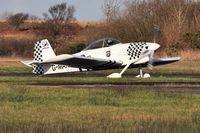 G-MAXV @ EGFH - Raven 1, the leader of Team Raven formation aerobatic team.. - by Roger Winser