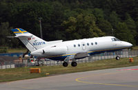 N228TM @ ESSB - On very short final for runway 12.