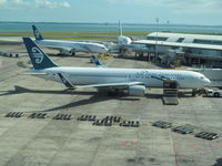 ZK-NCL @ NZAA - at akl on near empty apron - by magnaman