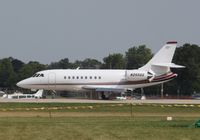 N255QS @ KOSH - Falcon 2000 - by Mark Pasqualino