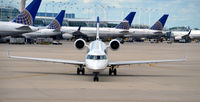 N787SK @ KORD - Taxi O'Hare - by Ronald Barker