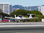 N306EF @ KSMO - N306EF arriving on RWY 21 - by Torsten Hoff