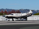 N401PD @ KSMO - N401PD arriving on RWY 21 - by Torsten Hoff