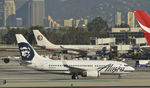 N644AS @ KLAX - Taxiing to gate at LAX - by Todd Royer