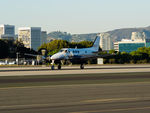 N335AP @ KSMO - N335AP departing from RWY 21 - by Torsten Hoff