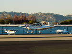 N365PM @ KSMO - N365PM arriving on RWY 21 - by Torsten Hoff