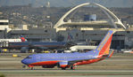N920WN @ KLAX - Taxing to gate at LAX - by Todd Royer