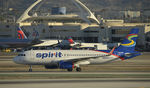 N629NK @ KLAX - Taxiing to gate at LAX - by Todd Royer