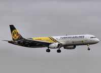 TC-JSJ @ AMS - Landing on runway 18C of Schiphol Airport - by Willem Göebel
