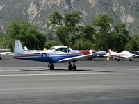 N91689 @ SZP - 1946 North American NAVION, Continental E225 upgrade, Young Eagles flight, takeoff roll Rwy 22 - by Doug Robertson