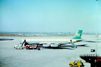 N723PA @ FCO - N723PA in ROM/FCO in the early 60's. Sorry abt the quality. It is a scan of a very old slide. - by Erik Oxtorp