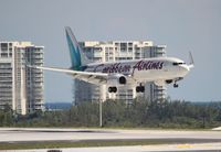 9Y-ANU @ FLL - Caribbean 737-800 - by Florida Metal