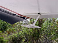 N6090U @ SZP - 1995 Aviat A-1 HUSKY, Lycoming O-360-A1D 180 Hp, aileron spade - by Doug Robertson