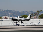 N158TA @ KSMO - N158TA arriving on RWY 21 - by Torsten Hoff
