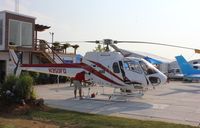 N350FD @ KOSH - Eurocopter AS-350BA - by Mark Pasqualino