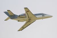 185 @ LFRJ - Dassault Falcon 10MER, Take off rwy 26, Landivisiau Naval Air Base (LFRJ) - by Yves-Q