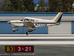N2121V @ KSMO - N2121V arriving on RWY 21 - by Torsten Hoff