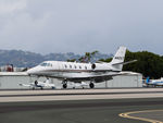 N421LT @ KSMO - N421LT arriving on RWY 21 - by Torsten Hoff