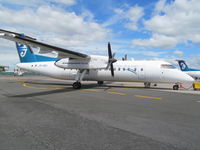 ZK-NEU @ NZAA - on domestic ramp - by magnaman