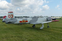 N600YK @ KOSH - N600YK 03 in PLAAF scheme  at Oshkosh 30.7.14 - by GTF4J2M