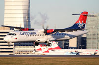 YU-ALT @ LOWW - Air Serbia - by Thomas Ranner