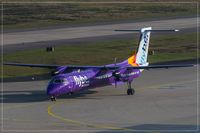 G-JECY @ EDDK - De Havilland Canada DHC-8-402Q - by Jerzy Maciaszek