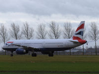 G-EUXK @ EHAM - Taxi from runway 18R to the gate of Schiphol Airport - by Willem Göebel