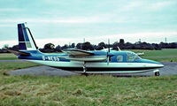 G-NESS @ EGTR - Rockwell Commander 685 [12022] Elstree~G 12/07/1981. From a slide. - by Ray Barber