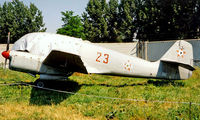 HA-OMC - Aero 45S [04-009] (Hungarian Air Force) Szolnok Museum~HA 17/06/1996. Shown here in former scheme.