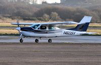 N8225Y @ EGFH - Visiting Cessna Cardinal. - by Roger Winser