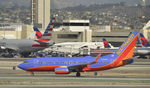 N276WN @ KLAX - Taxiing to gate at LAX - by Todd Royer