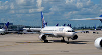 N14107 @ KORD - Taxi O'Hare - by Ronald Barker