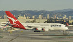 VH-OQL @ KLAX - Taxiing to gate at LAX - by Todd Royer