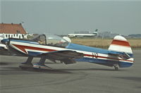 F-TFVQ @ EBOS - Ostend airport in mid-seventies.
Later became F-GNVA and PH-RIC. - by Raymond De Clercq